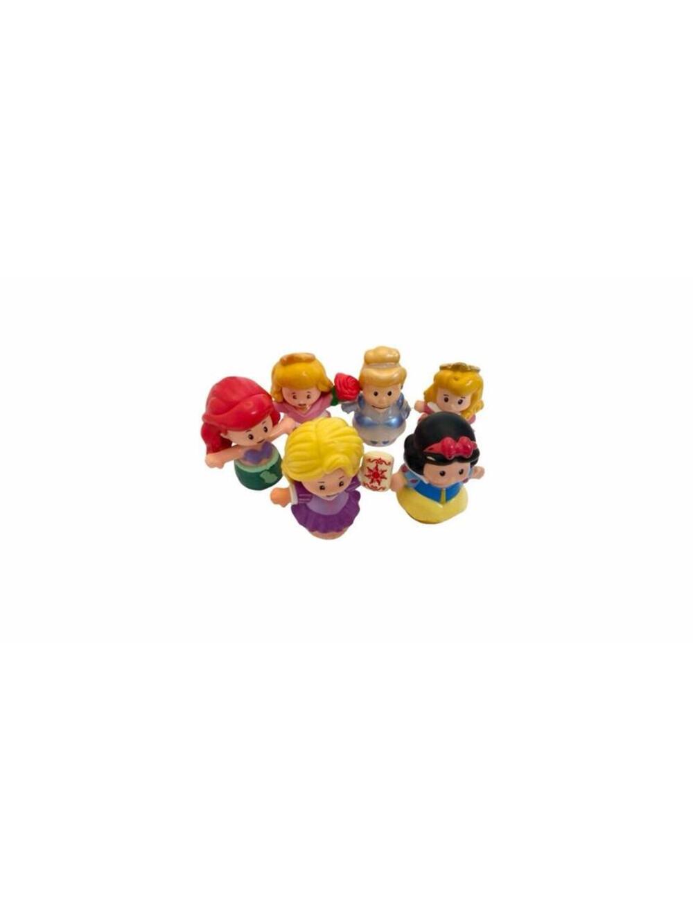 Disney Princesses Little People Ariel Aurora Snow White Cinderella Doll Set Of 6
